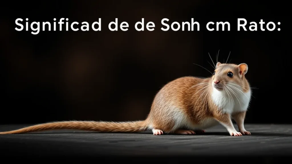 Significado de Sonhar com Rato: O que Representa significado de sonhar com rato 1