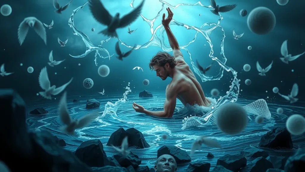O gigante Polifemo e a vingança de Poseidon contra Odisseu O gigante Polifemo e a vingança de Poseidon contra Odisseu