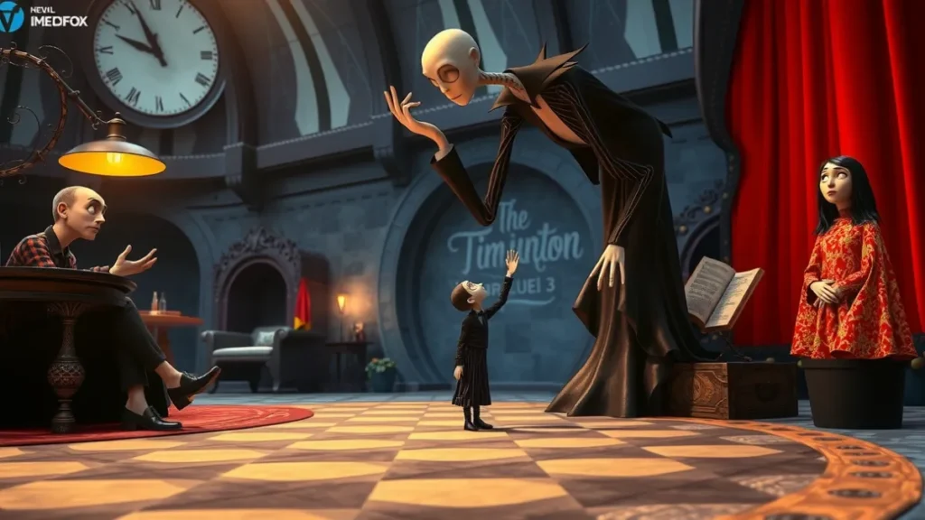 Os bonecos e cenários reais das animações de Tim Burton Os bonecos e cenários reais das animações de Tim Burton